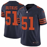 Nike Chicago Bears #51 Dick Butkus Navy Blue Alternate NFL Vapor Untouchable Limited Jersey,baseball caps,new era cap wholesale,wholesale hats